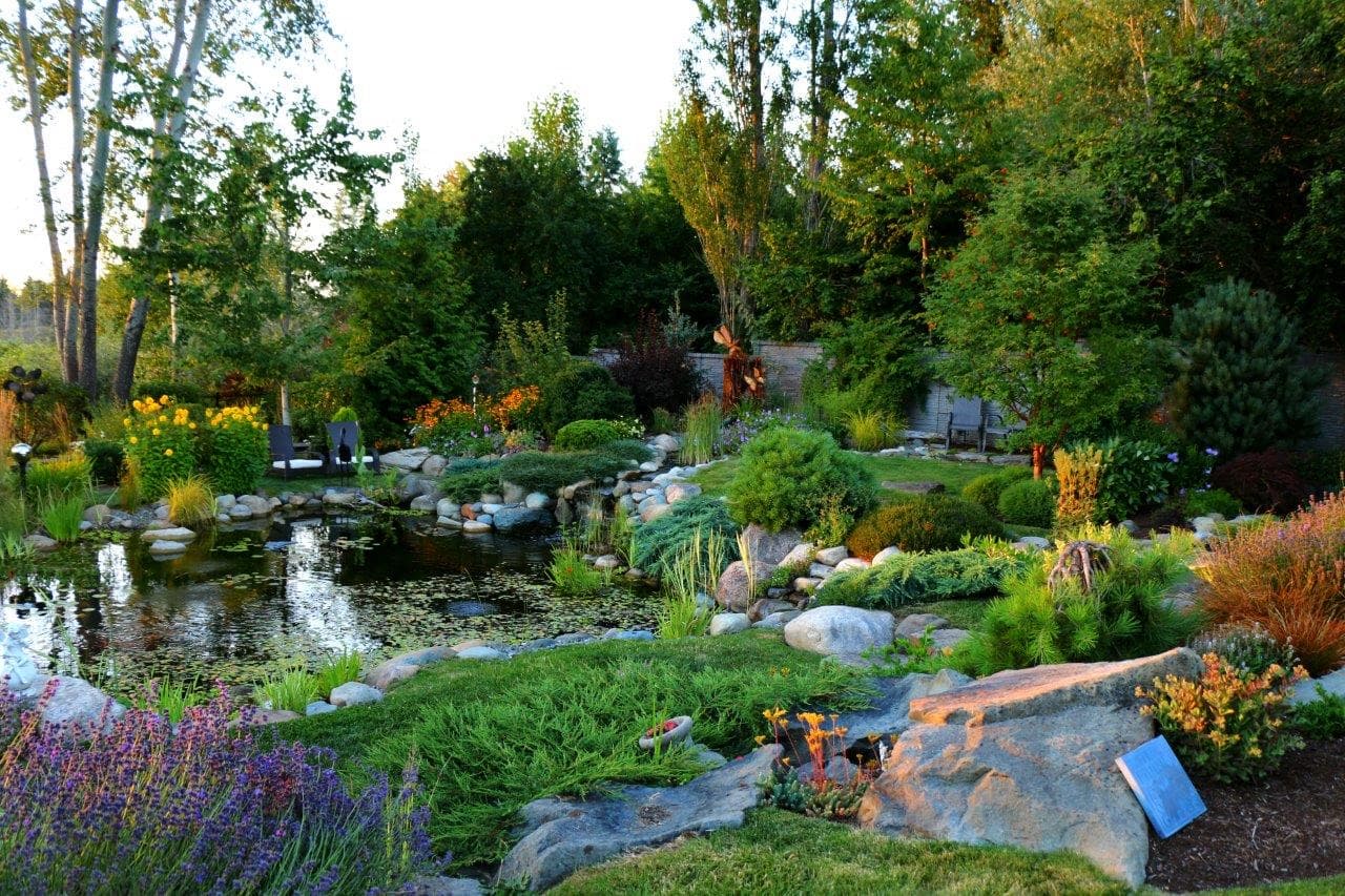 Inspiration gardens and water features - located in the Comox Valley